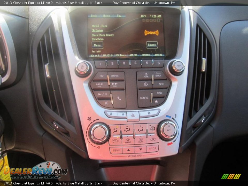 2013 Chevrolet Equinox LT AWD Atlantis Blue Metallic / Jet Black Photo #16
