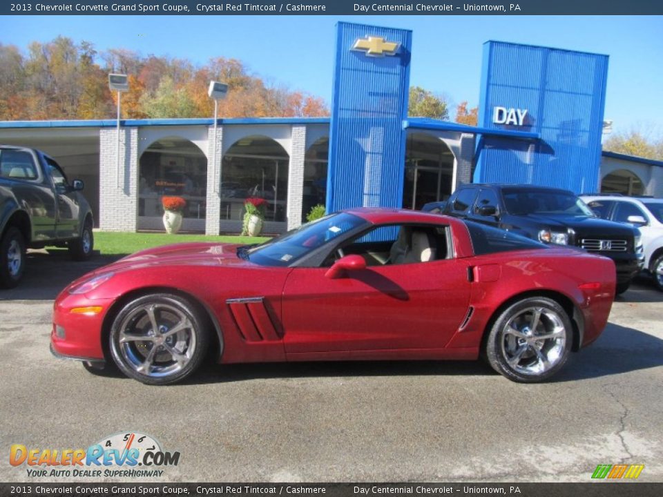 2013 Chevrolet Corvette Grand Sport Coupe Crystal Red Tintcoat / Cashmere Photo #2