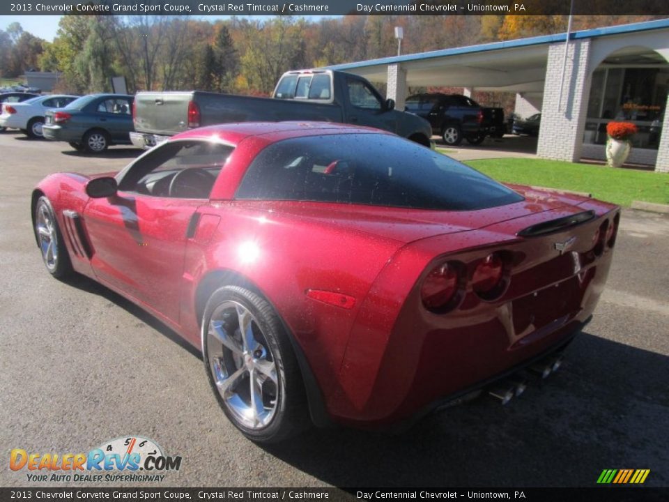 2013 Chevrolet Corvette Grand Sport Coupe Crystal Red Tintcoat / Cashmere Photo #4