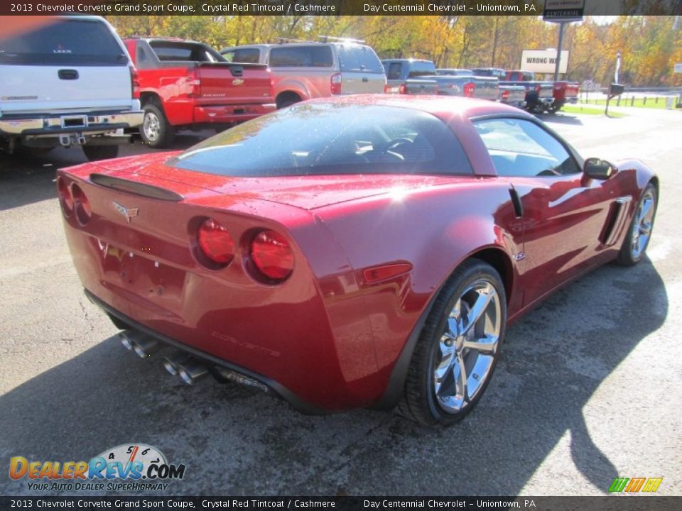 2013 Chevrolet Corvette Grand Sport Coupe Crystal Red Tintcoat / Cashmere Photo #6