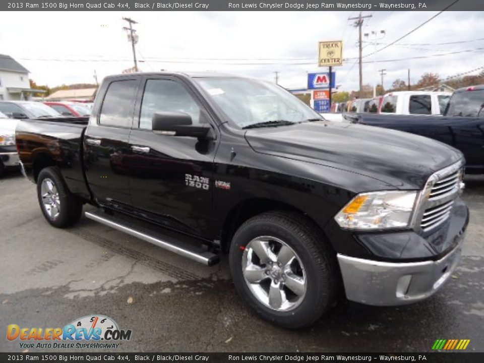 Front 3/4 View of 2013 Ram 1500 Big Horn Quad Cab 4x4 Photo #7