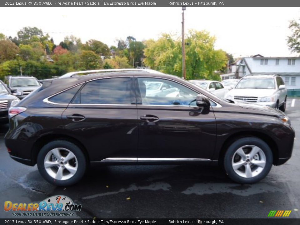 Fire Agate Pearl 2013 Lexus RX 350 AWD Photo #5