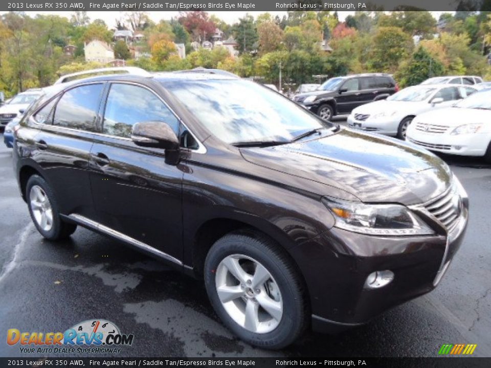 Front 3/4 View of 2013 Lexus RX 350 AWD Photo #6