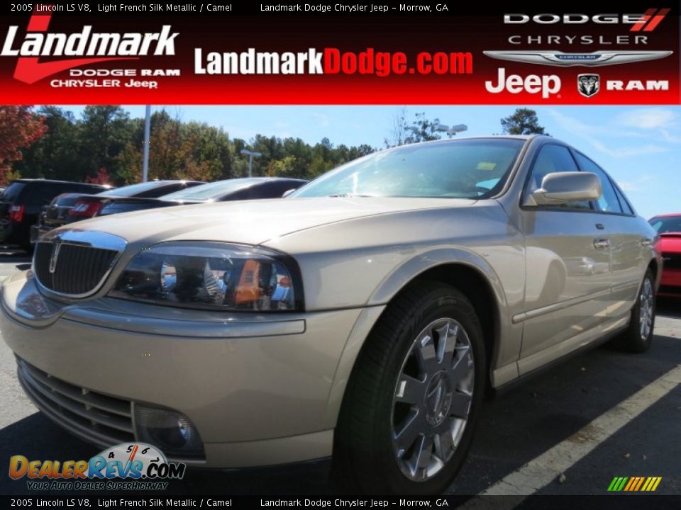 2005 Lincoln LS V8 Light French Silk Metallic / Camel Photo #1