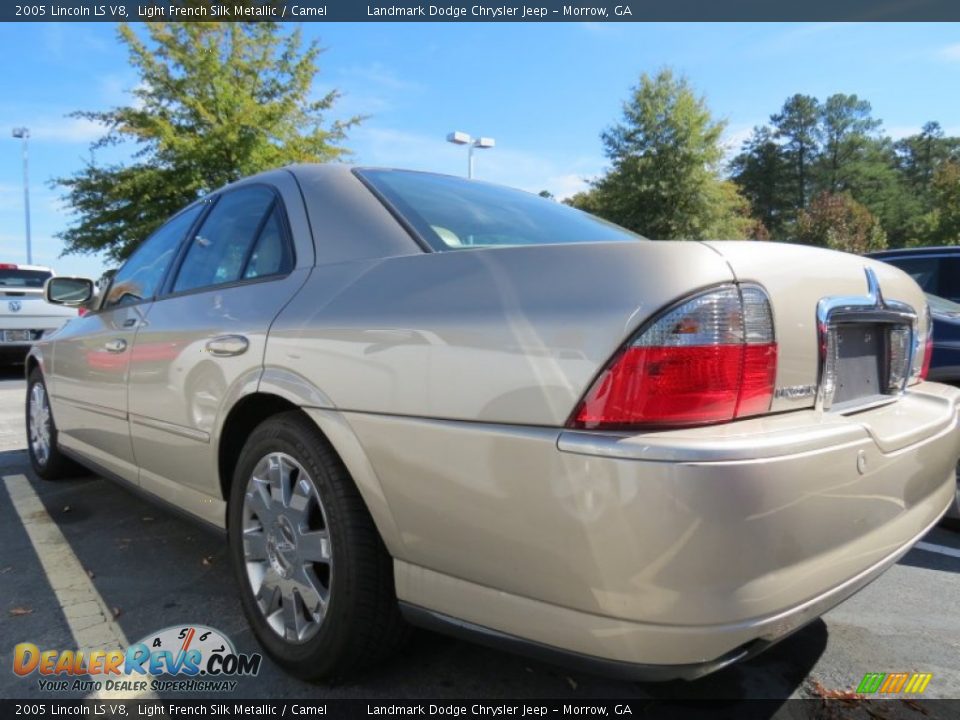 2005 Lincoln LS V8 Light French Silk Metallic / Camel Photo #2
