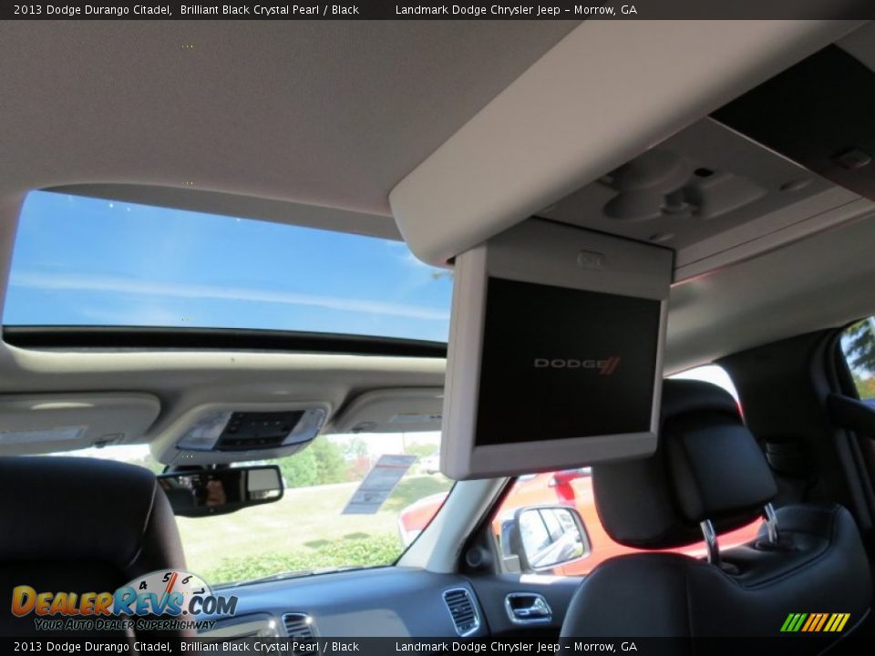 2013 Dodge Durango Citadel Brilliant Black Crystal Pearl / Black Photo #8