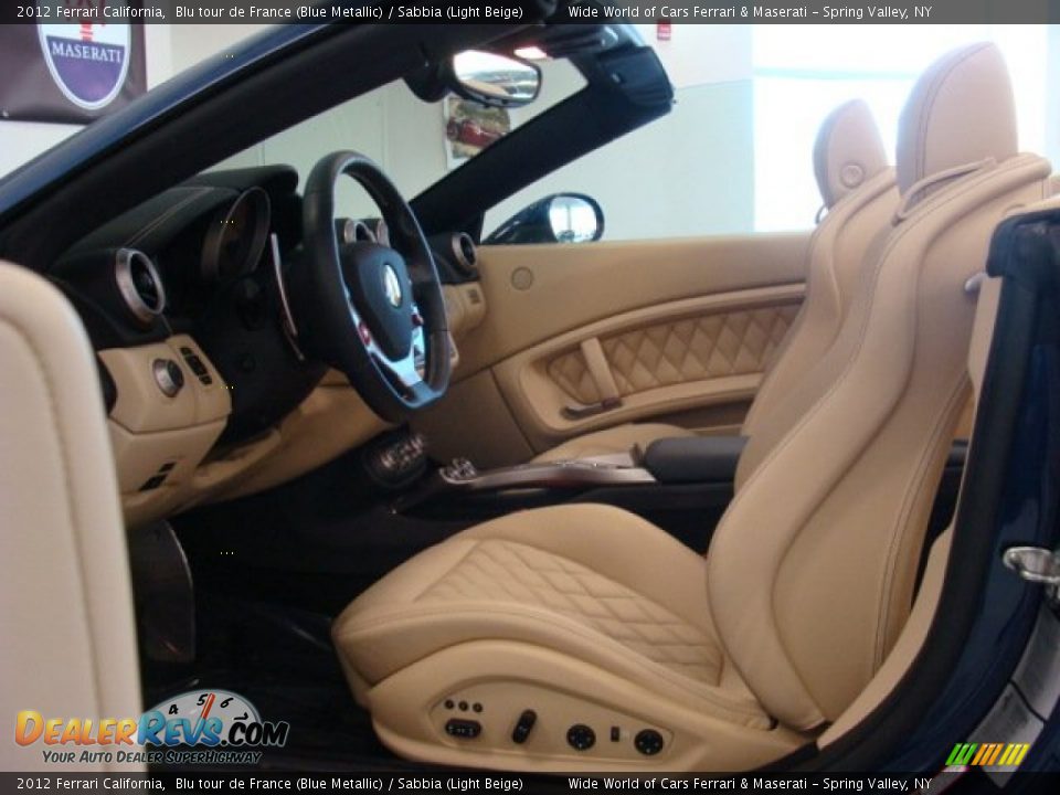 Sabbia Light Beige Interior 2012 Ferrari California