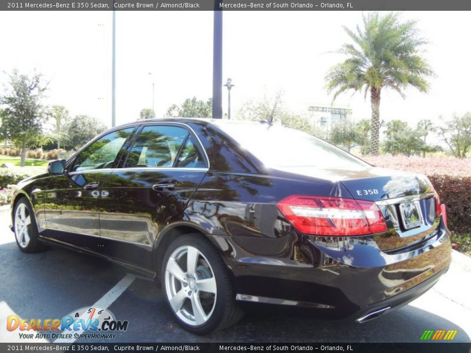 2011 Mercedes-Benz E 350 Sedan Cuprite Brown / Almond/Black Photo #5