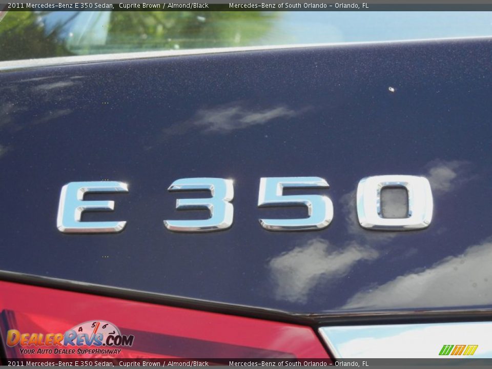 2011 Mercedes-Benz E 350 Sedan Cuprite Brown / Almond/Black Photo #9
