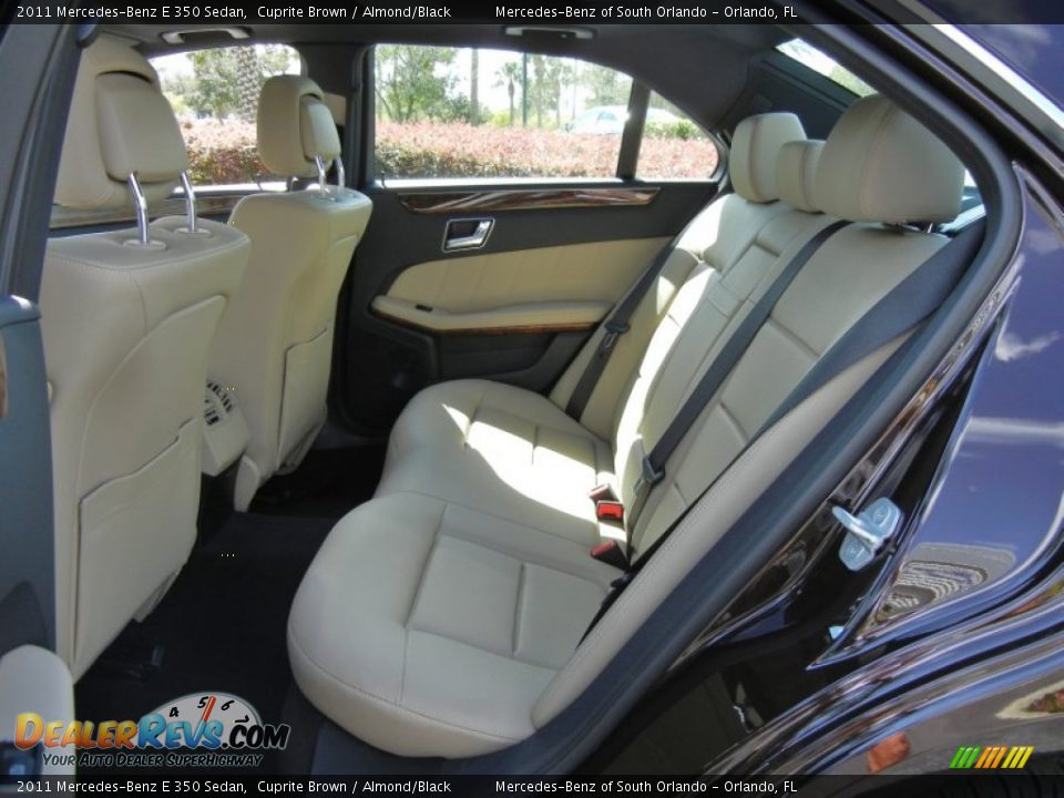 2011 Mercedes-Benz E 350 Sedan Cuprite Brown / Almond/Black Photo #14