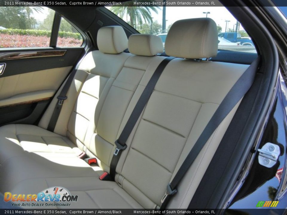 2011 Mercedes-Benz E 350 Sedan Cuprite Brown / Almond/Black Photo #15
