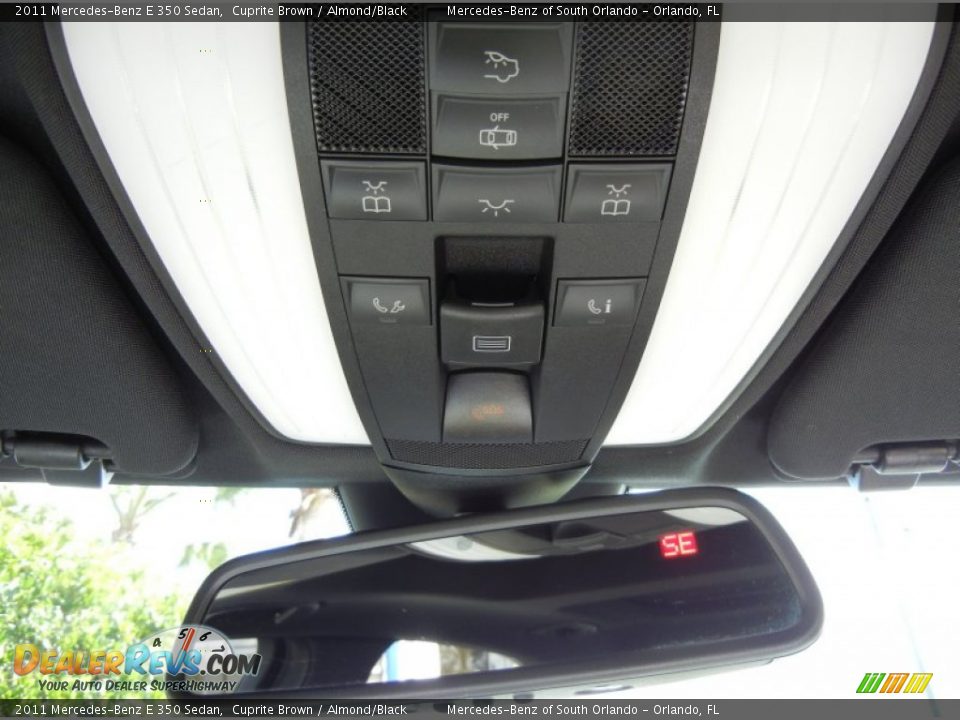 2011 Mercedes-Benz E 350 Sedan Cuprite Brown / Almond/Black Photo #23