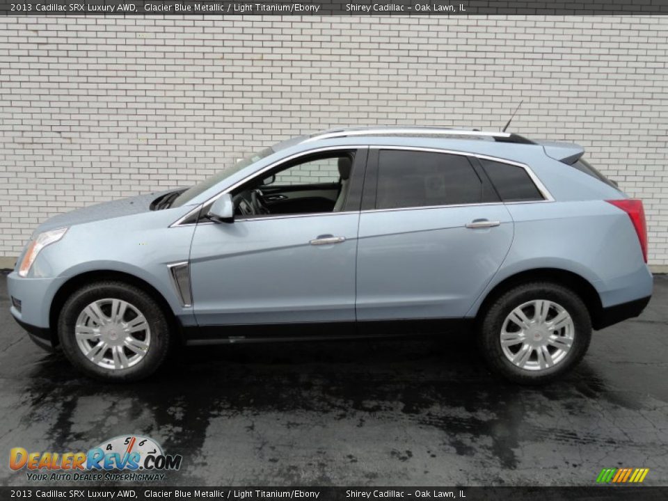 Glacier Blue Metallic 2013 Cadillac SRX Luxury AWD Photo #7