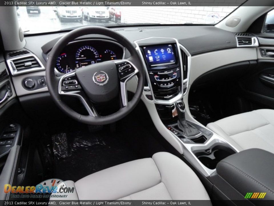 Light Titanium/Ebony Interior - 2013 Cadillac SRX Luxury AWD Photo #12
