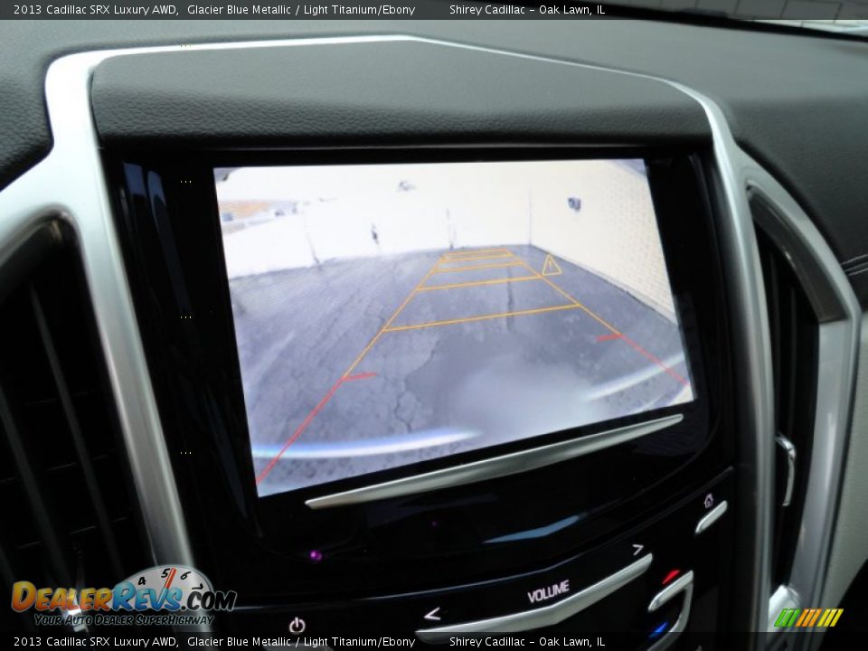 2013 Cadillac SRX Luxury AWD Glacier Blue Metallic / Light Titanium/Ebony Photo #22
