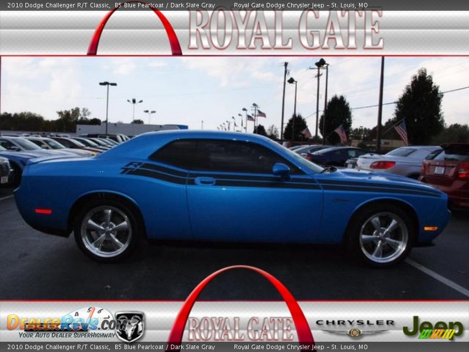 2010 Dodge Challenger R/T Classic B5 Blue Pearlcoat / Dark Slate Gray Photo #1