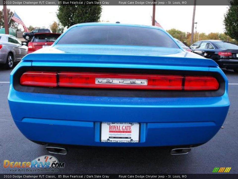 2010 Dodge Challenger R/T Classic B5 Blue Pearlcoat / Dark Slate Gray Photo #5