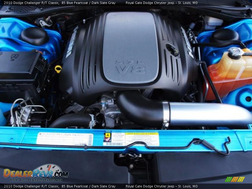 2010 Dodge Challenger R/T Classic 5.7 Liter HEMI OHV 16-Valve MDS VVT V8 Engine Photo #6