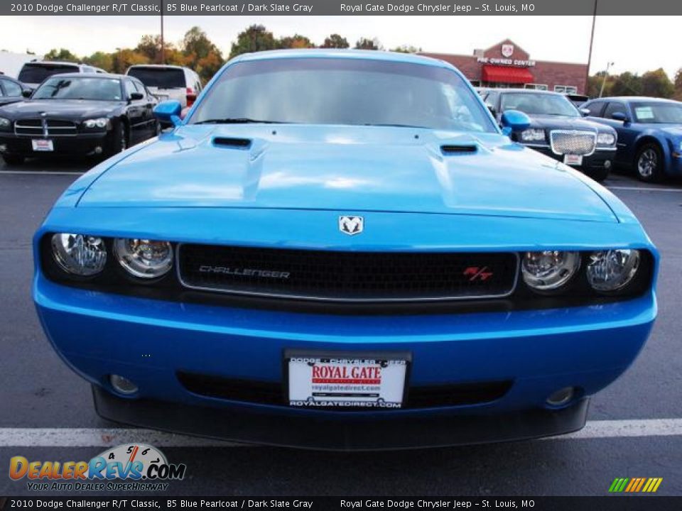 2010 Dodge Challenger R/T Classic B5 Blue Pearlcoat / Dark Slate Gray Photo #7