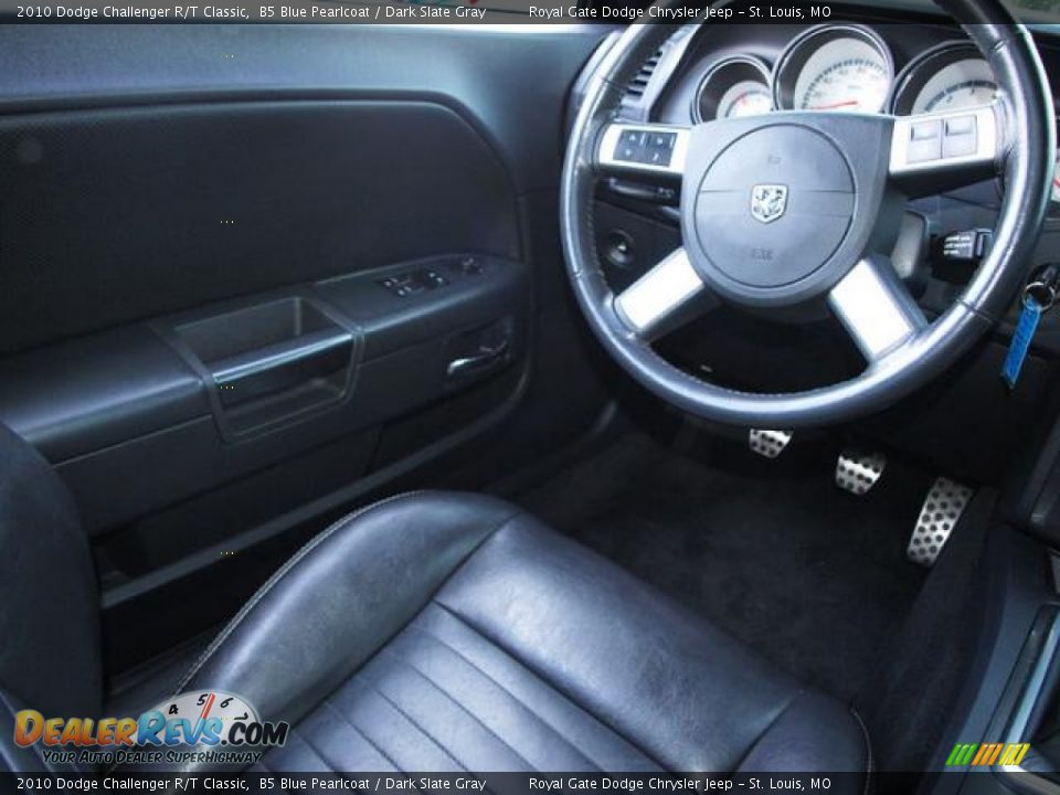 2010 Dodge Challenger R/T Classic B5 Blue Pearlcoat / Dark Slate Gray Photo #10