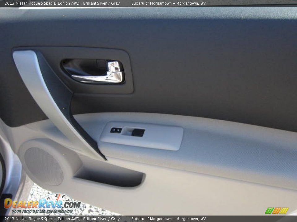 2013 Nissan Rogue S Special Edition AWD Brilliant Silver / Gray Photo #11