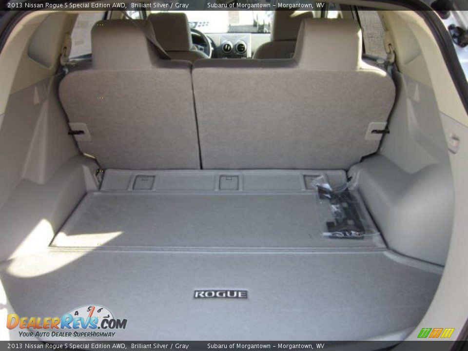 2013 Nissan Rogue S Special Edition AWD Brilliant Silver / Gray Photo #13
