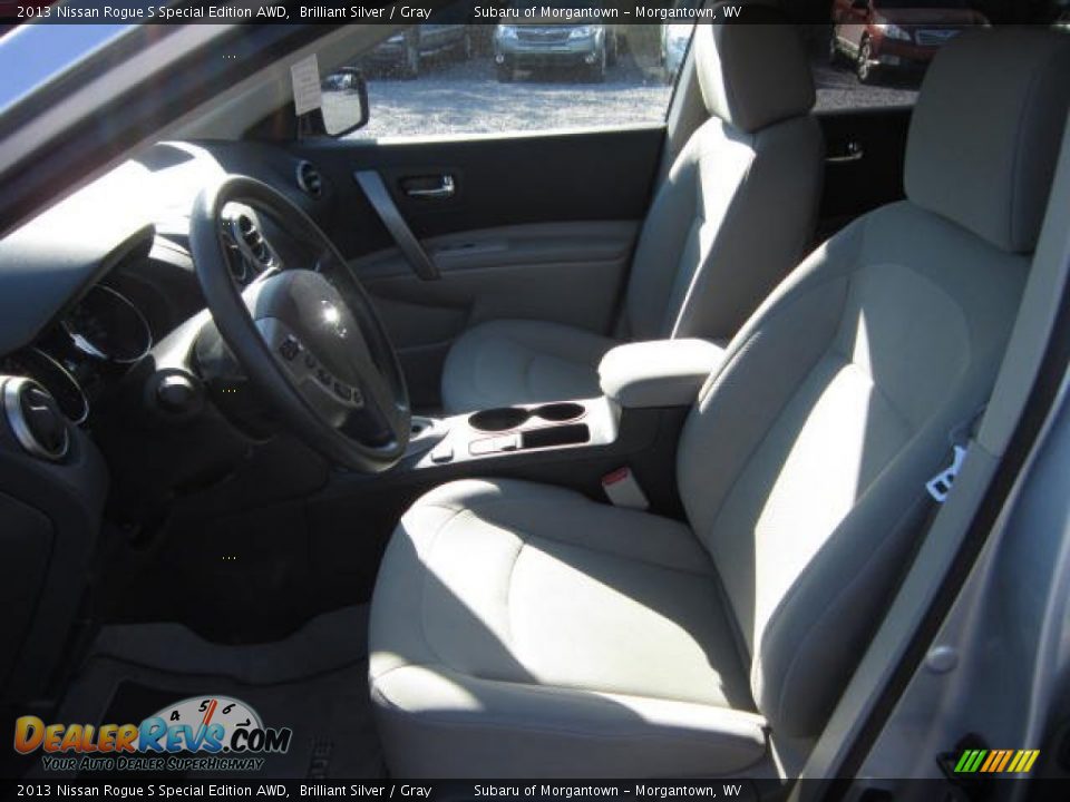 2013 Nissan Rogue S Special Edition AWD Brilliant Silver / Gray Photo #16