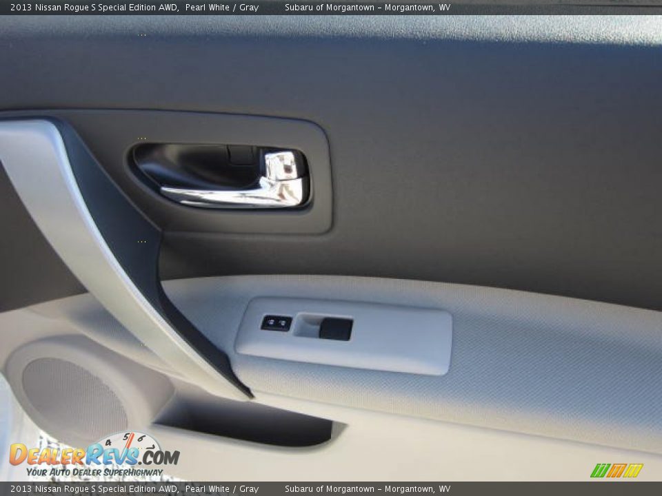2013 Nissan Rogue S Special Edition AWD Pearl White / Gray Photo #11