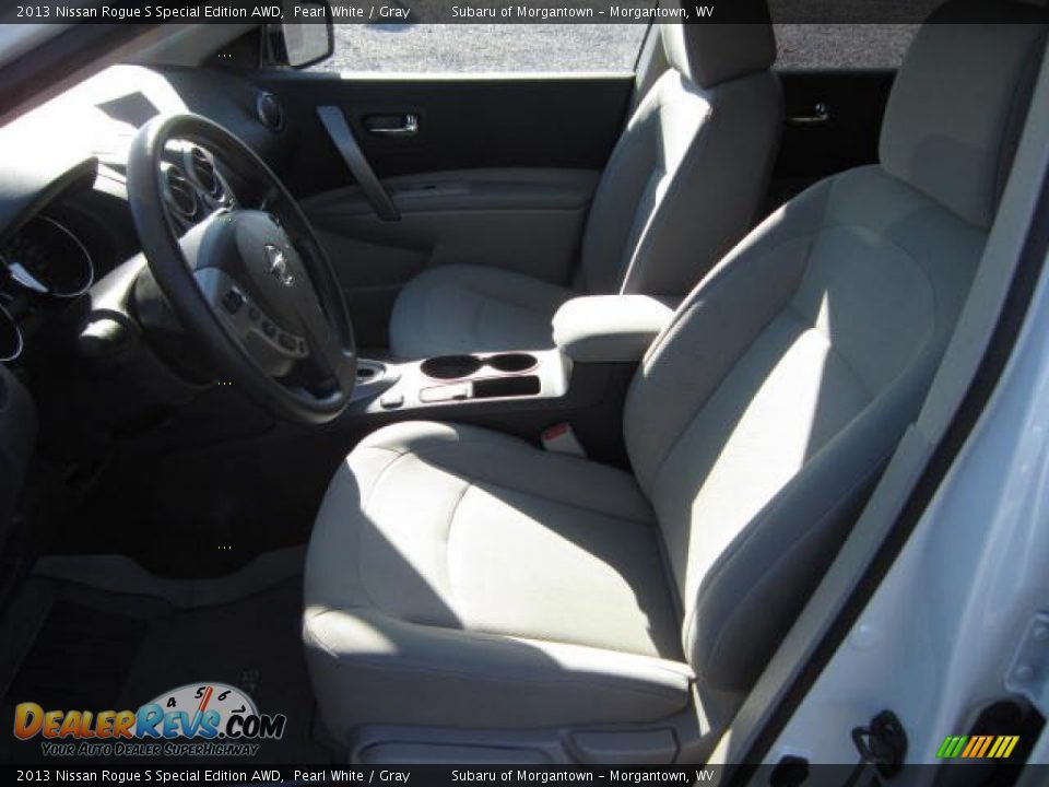 2013 Nissan Rogue S Special Edition AWD Pearl White / Gray Photo #16