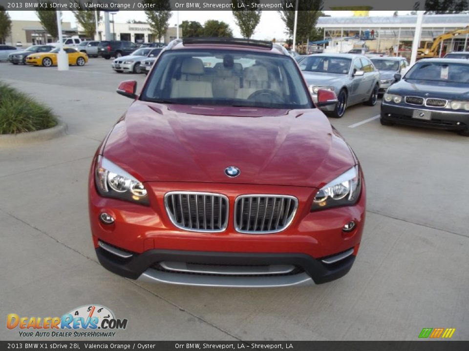 Valencia Orange 2013 BMW X1 sDrive 28i Photo #7