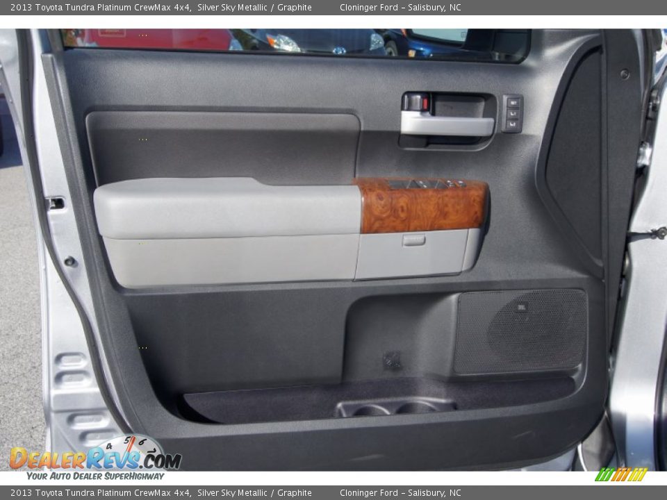 Door Panel of 2013 Toyota Tundra Platinum CrewMax 4x4 Photo #8