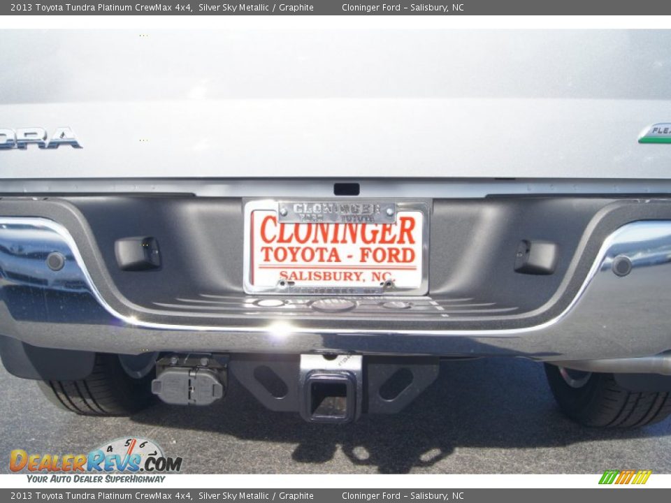 2013 Toyota Tundra Platinum CrewMax 4x4 Silver Sky Metallic / Graphite Photo #21