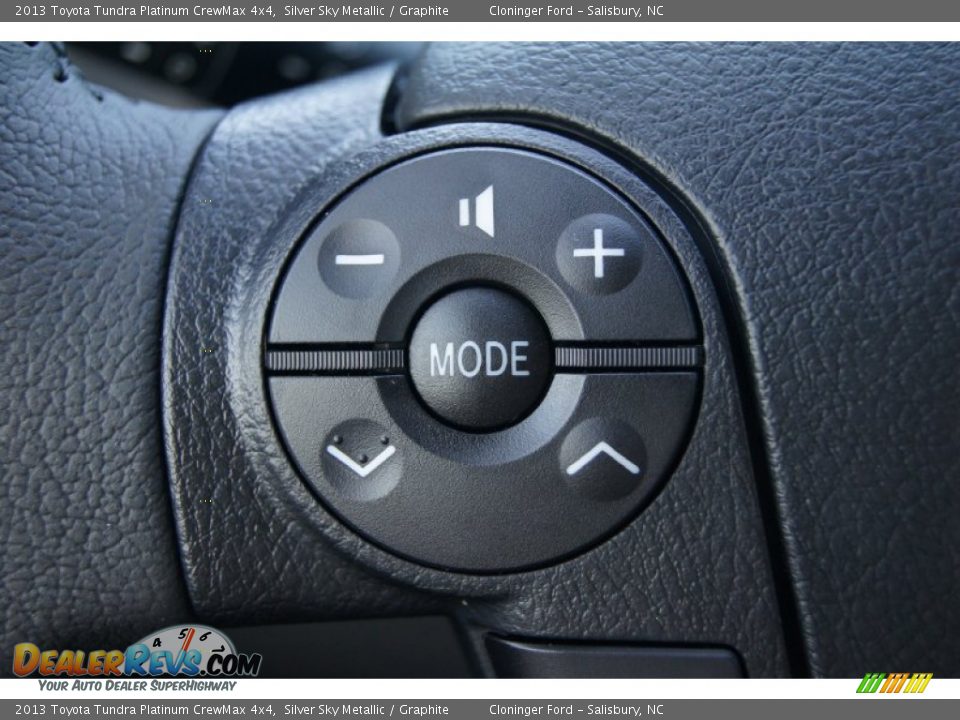 Controls of 2013 Toyota Tundra Platinum CrewMax 4x4 Photo #31