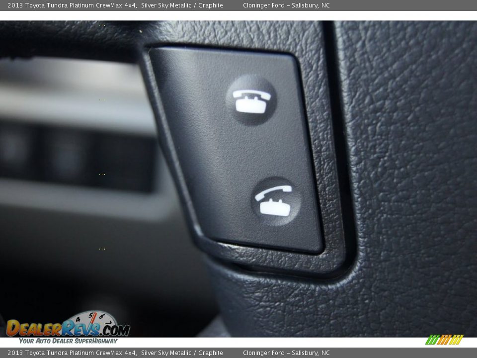 Controls of 2013 Toyota Tundra Platinum CrewMax 4x4 Photo #32