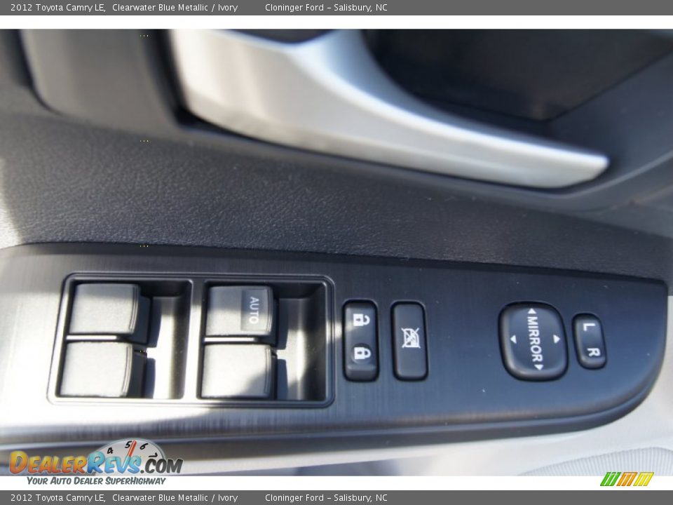 2012 Toyota Camry LE Clearwater Blue Metallic / Ivory Photo #9