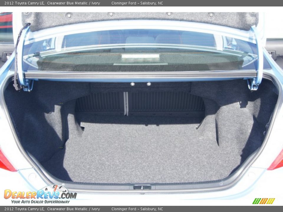 2012 Toyota Camry LE Clearwater Blue Metallic / Ivory Photo #12