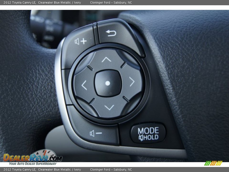 2012 Toyota Camry LE Clearwater Blue Metallic / Ivory Photo #22