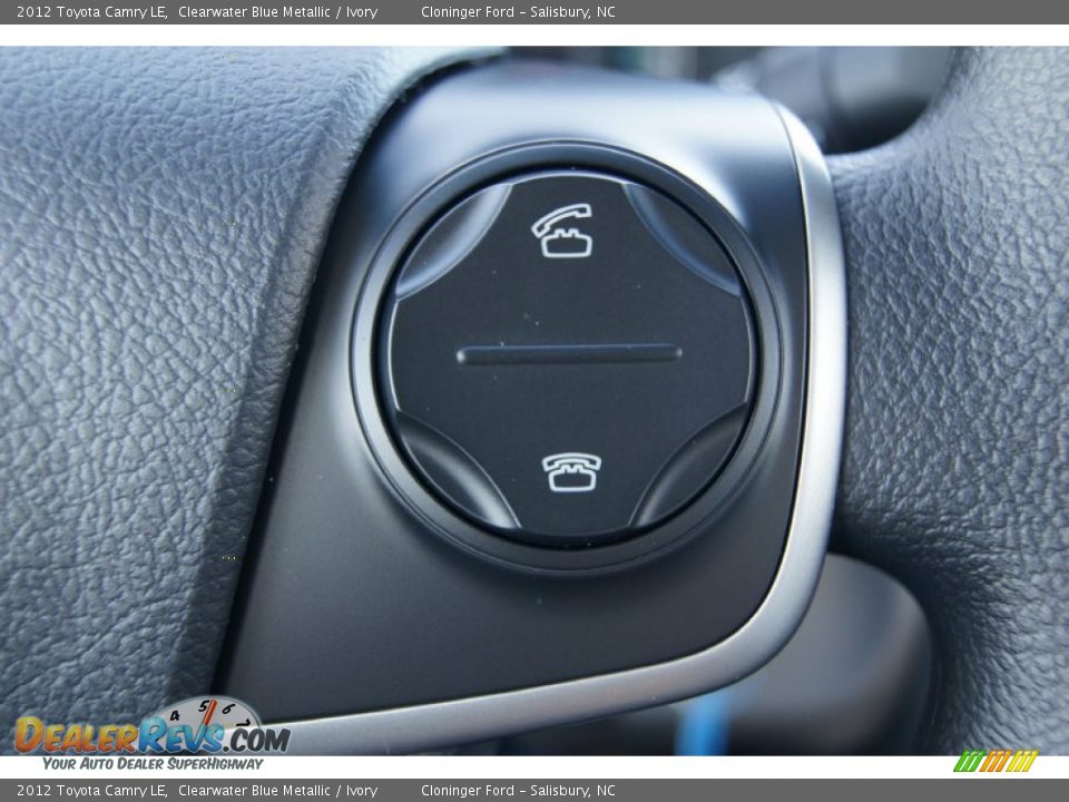 2012 Toyota Camry LE Clearwater Blue Metallic / Ivory Photo #23