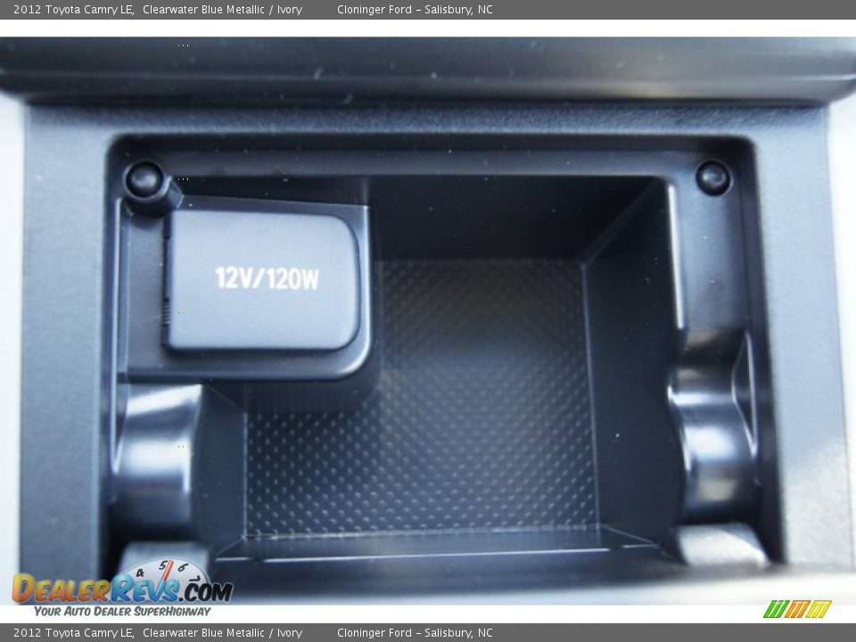 2012 Toyota Camry LE Clearwater Blue Metallic / Ivory Photo #31