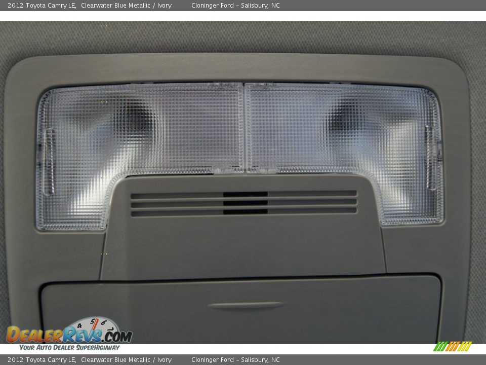 2012 Toyota Camry LE Clearwater Blue Metallic / Ivory Photo #32