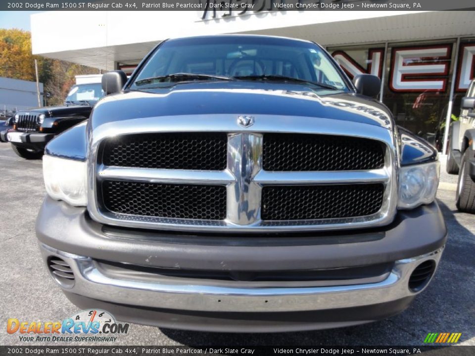 2002 Dodge Ram 1500 ST Regular Cab 4x4 Patriot Blue Pearlcoat / Dark Slate Gray Photo #3