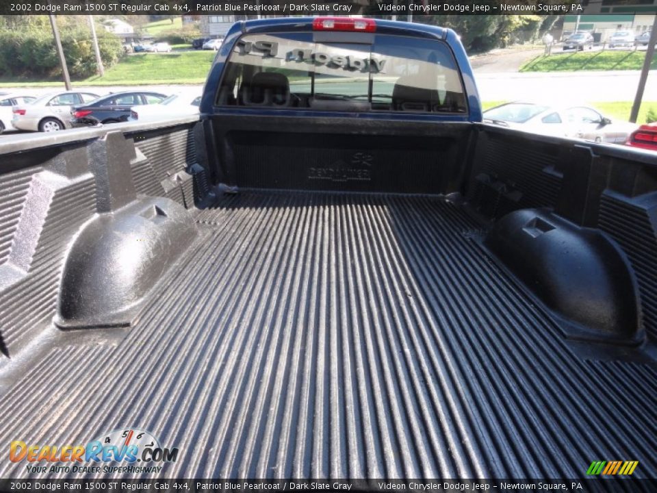 2002 Dodge Ram 1500 ST Regular Cab 4x4 Patriot Blue Pearlcoat / Dark Slate Gray Photo #15