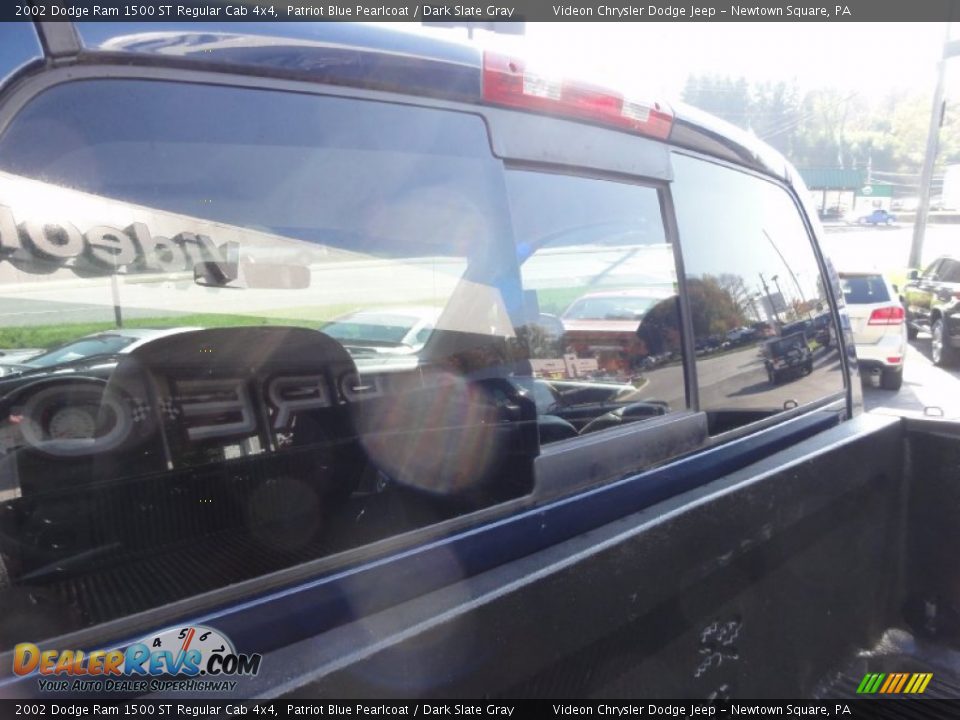 2002 Dodge Ram 1500 ST Regular Cab 4x4 Patriot Blue Pearlcoat / Dark Slate Gray Photo #16