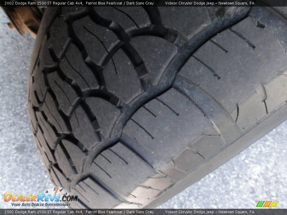 2002 Dodge Ram 1500 ST Regular Cab 4x4 Patriot Blue Pearlcoat / Dark Slate Gray Photo #18