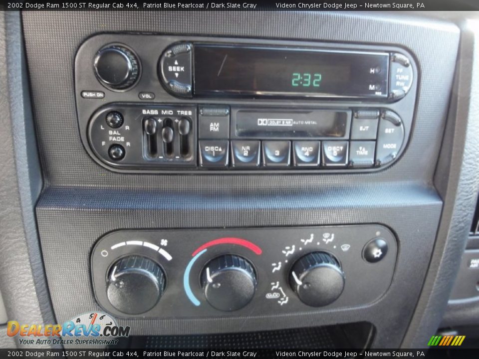 2002 Dodge Ram 1500 ST Regular Cab 4x4 Patriot Blue Pearlcoat / Dark Slate Gray Photo #20