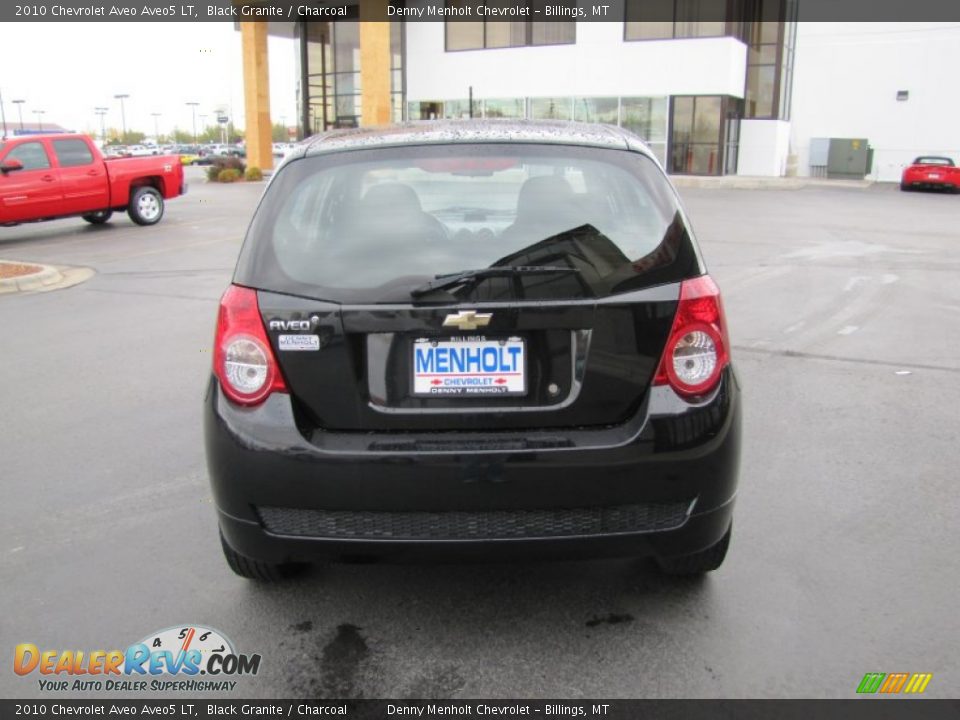2010 Chevrolet Aveo Aveo5 LT Black Granite / Charcoal Photo #4