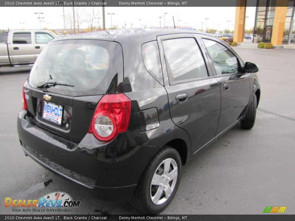 2010 Chevrolet Aveo Aveo5 LT Black Granite / Charcoal Photo #5