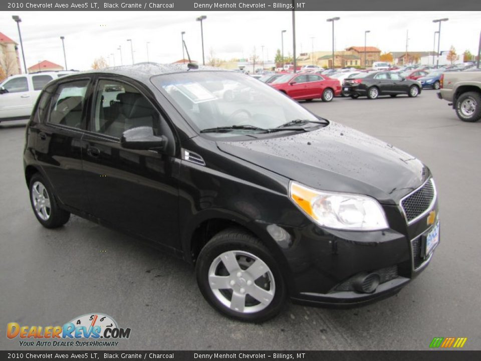 2010 Chevrolet Aveo Aveo5 LT Black Granite / Charcoal Photo #7