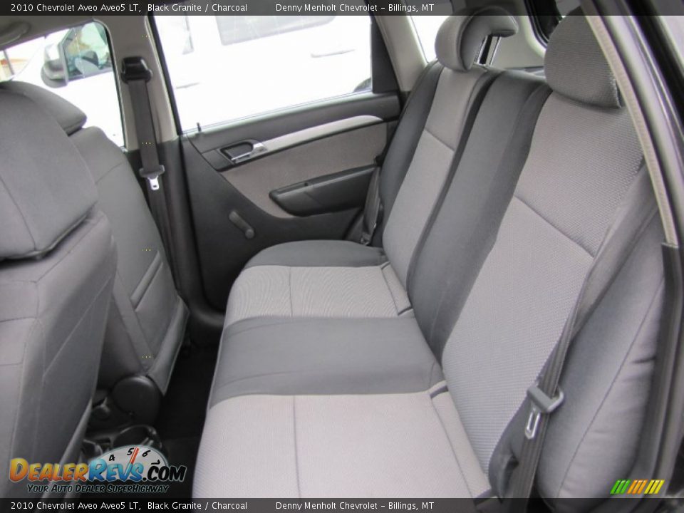 2010 Chevrolet Aveo Aveo5 LT Black Granite / Charcoal Photo #10