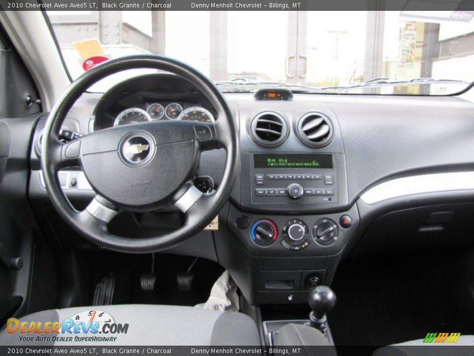 2010 Chevrolet Aveo Aveo5 LT Black Granite / Charcoal Photo #11